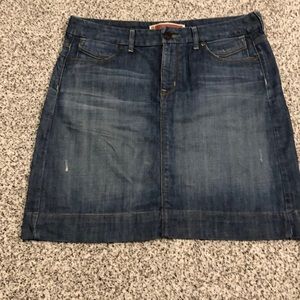 GAP denim mini skirt